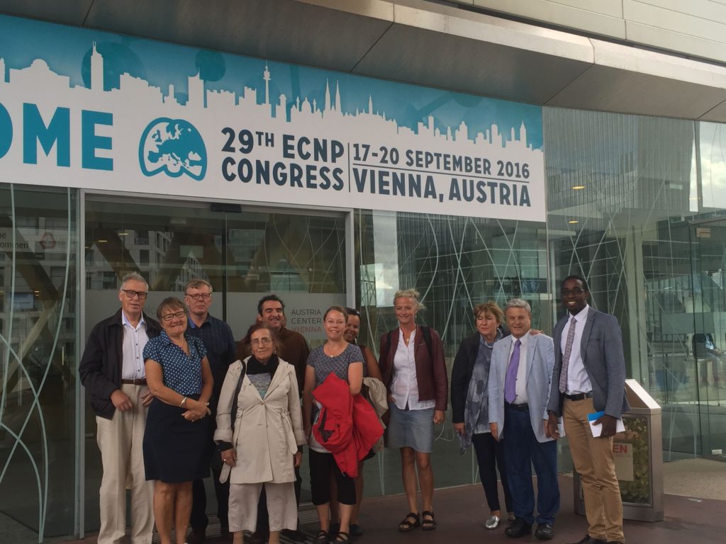GAMIAN-Europe members participated in the 29th ECNP Congress in Vienna 2016
