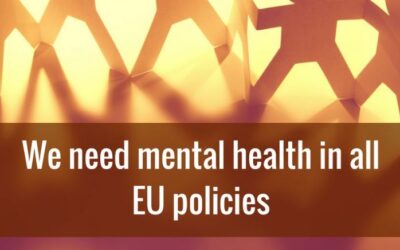 Joint-statement on mental health for the EU Health Policy Platform Signatories: