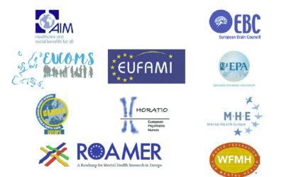 Joint statement to invest in mental health research and a European Implementation Partnership on Mental Health and Well-being