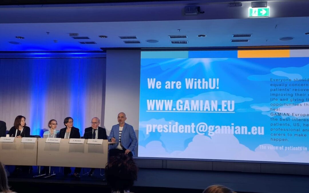 GAMIAN-Europe participated in the 31st European Congress of Psychiatry in Paris