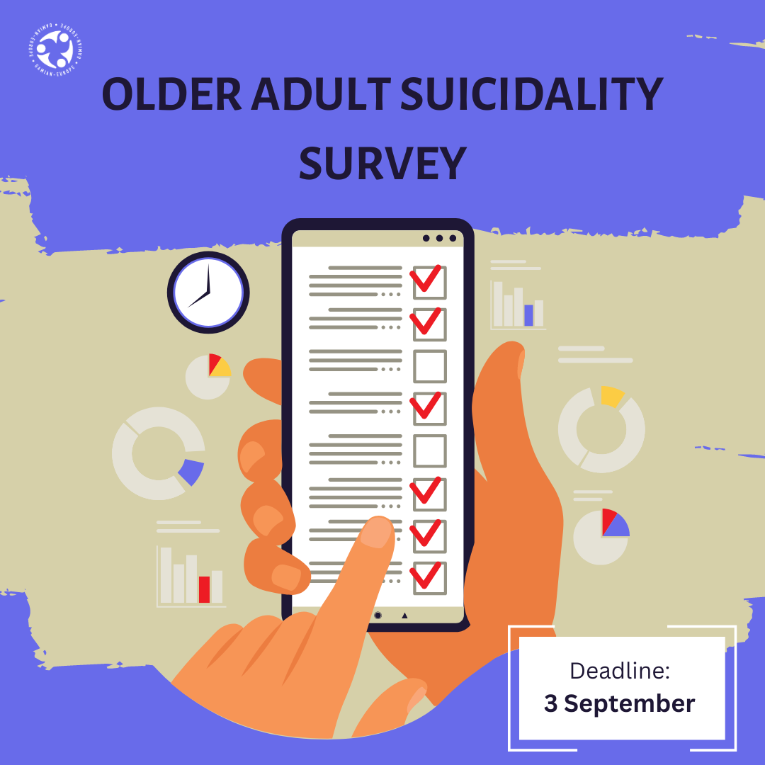 Grey Blue Minimalist Online Survey Instagram Post