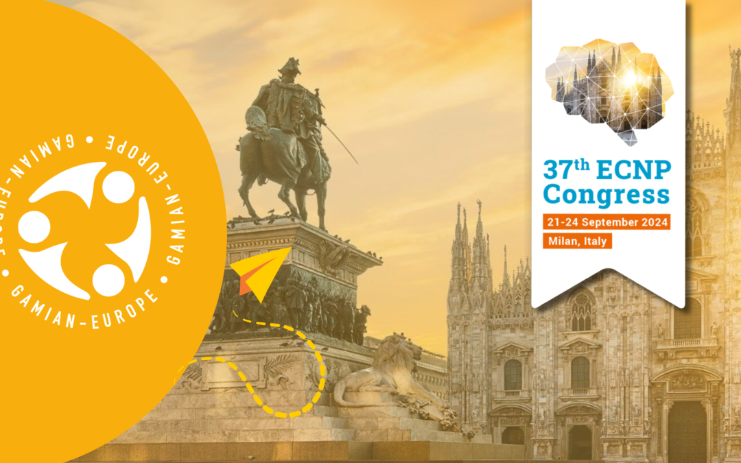 GAMIAN-Europe Advocates for Patient-Centred Mental Health Care at the 37th ECNP Congress
