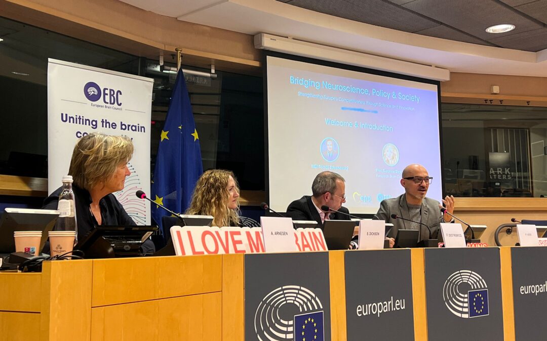 GAMIAN-Europe President Advocates for Holistic Dialogue on Mental Health at European Parliament