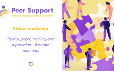 Bringing together the pieces of Peer Support – Virtual Workshop